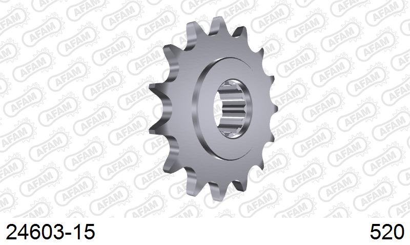 AFAM Standard Motorcycle Steel Front Sprocket 24603