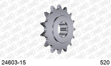 Load image into Gallery viewer, AFAM Standard Motorcycle Steel Front Sprocket 24603