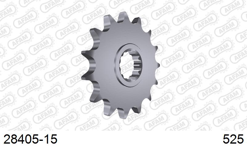 AFAM Standard Motorcycle Steel Front Sprocket 28405