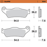 Moto-Master Motorcycle Brake Pads 400203