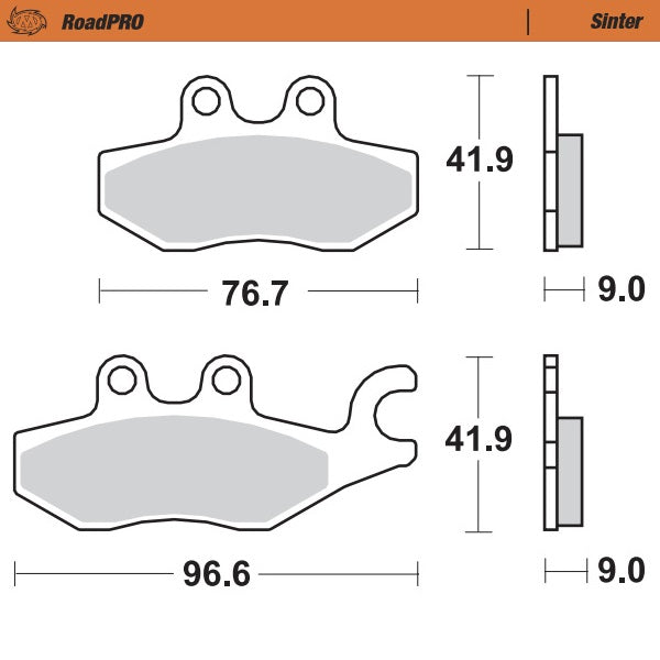 Moto-Master Motorcycle Brake Pads 400903