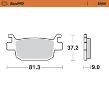 Load image into Gallery viewer, Moto-Master Motorcycle Brake Pads 401203