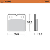 Moto-Master Motorcycle Brake Pads 401601