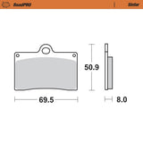 Moto-Master Motorcycle Brake Pads 402001