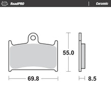 Load image into Gallery viewer, Moto-Master Motorcycle Brake Pads 402404