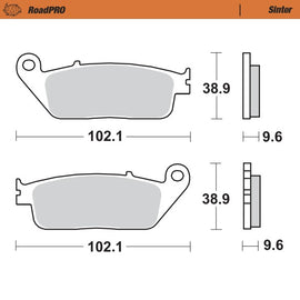 Moto-Master Motorcycle Brake Pads 402602