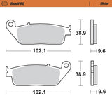 Moto-Master Motorcycle Brake Pads 402602