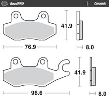 Load image into Gallery viewer, Moto-Master Motorcycle Brake Pads 402904