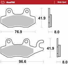 Load image into Gallery viewer, Moto-Master Motorcycle Brake Pads 402905