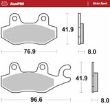 Moto-Master Motorcycle Brake Pads 402905