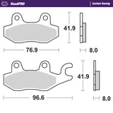 Moto-Master Motorcycle Brake Pads 402906