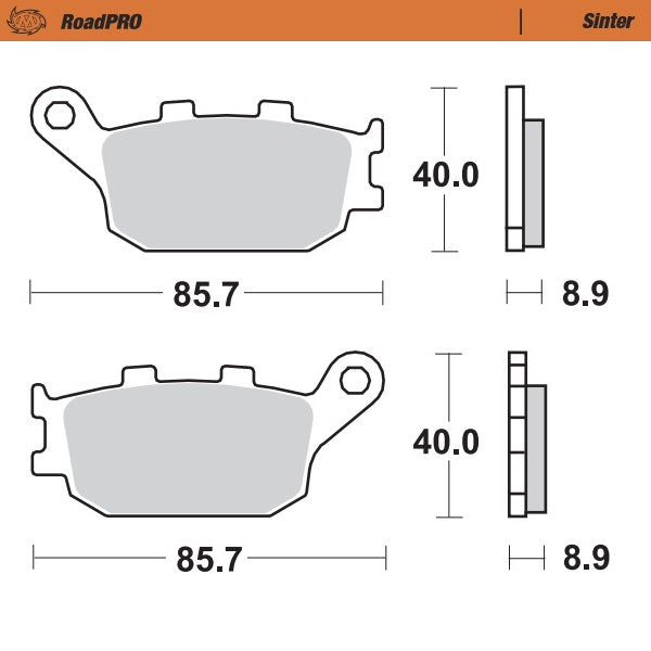 Moto-Master Motorcycle Brake Pads 403102