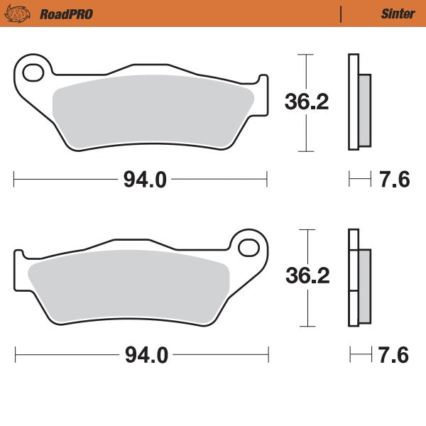 Moto-Master Motorcycle Brake Pads 403202