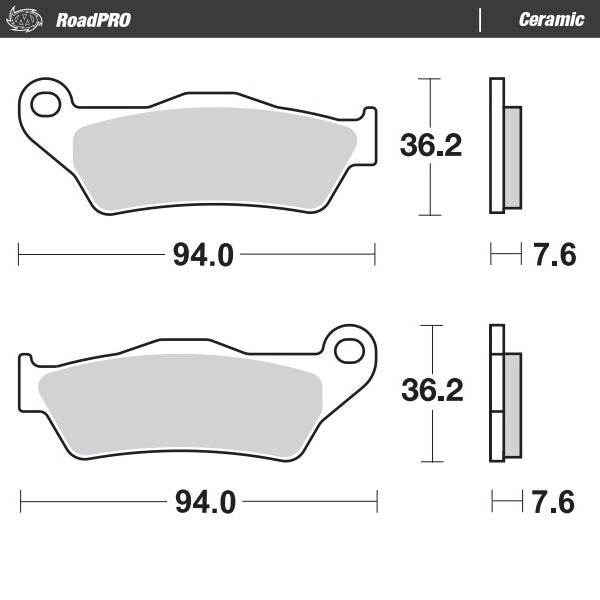 Moto-Master Motorcycle Brake Pads 403204