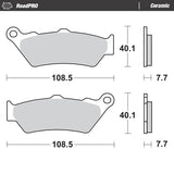 Moto-Master Motorcycle Brake Pads 403304
