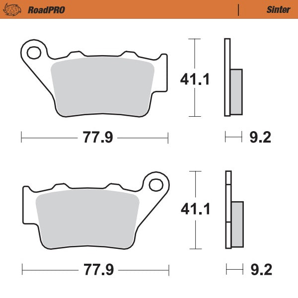 Moto-Master Motorcycle Brake Pads 403402
