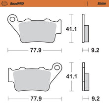 Load image into Gallery viewer, Moto-Master Motorcycle Brake Pads 403402