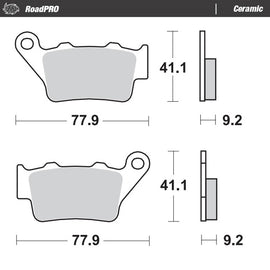 Moto-Master Motorcycle Brake Pads 403404