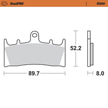 Load image into Gallery viewer, Moto-Master Motorcycle Brake Pads 403601