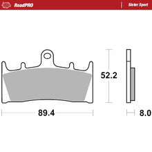 Load image into Gallery viewer, Moto-Master Motorcycle Brake Pads 403605
