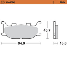 Load image into Gallery viewer, Moto-Master Motorcycle Brake Pads 403801