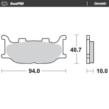 Load image into Gallery viewer, Moto-Master Motorcycle Brake Pads 403804