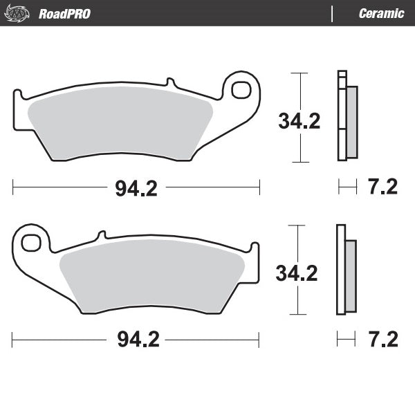 Moto-Master Motorcycle Brake Pads 403904