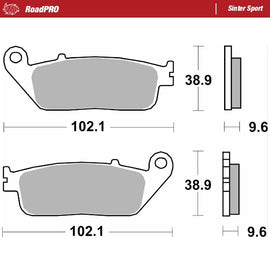 Moto-Master Motorcycle Brake Pads 404005