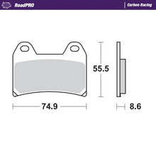 Load image into Gallery viewer, Moto-Master Motorcycle Brake Pads 404306