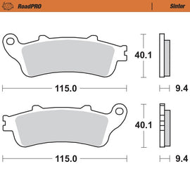 Moto-Master Motorcycle Brake Pads 404602