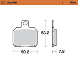 Moto-Master Motorcycle Brake Pads 404802