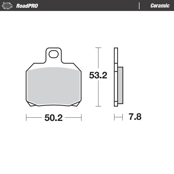 Moto-Master Motorcycle Brake Pads 404804