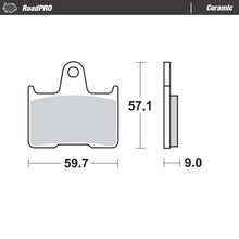 Load image into Gallery viewer, Brake Pad for Suzuki GSX 1400 (2001–2007) - Moto-Master 405704
