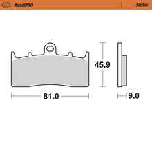 Load image into Gallery viewer, Moto-Master Motorcycle Brake Pads 405901