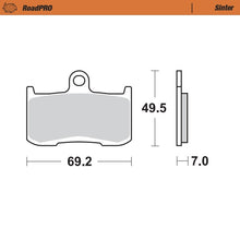 Load image into Gallery viewer, Moto-Master Motorcycle Brake Pads 406001