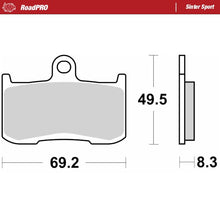 Load image into Gallery viewer, Moto-Master Motorcycle Brake Pads 406005