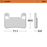 Moto-Master Motorcycle Brake Pads 406301