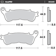 Load image into Gallery viewer, Moto-Master Motorcycle Brake Pads 406504