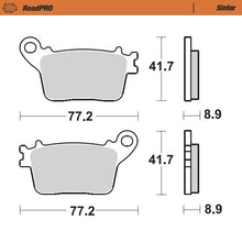 Load image into Gallery viewer, Moto-Master Motorcycle Brake Pads 406702