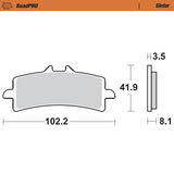 Moto-Master Motorcycle Brake Pads 407001