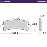 Moto-Master Motorcycle Brake Pads 407006
