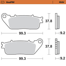 Load image into Gallery viewer, Moto-Master Motorcycle Brake Pads 407202