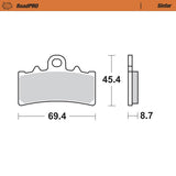 Moto-Master Motorcycle Brake Pads 407601