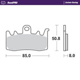 Moto-Master Motorcycle Brake Pads 408006