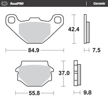 Load image into Gallery viewer, Moto-Master Motorcycle Brake Pads 408204