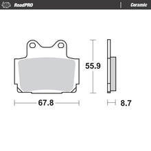 Load image into Gallery viewer, Brake Pad for Yamaha XJ 600 S Diversion (1984–2003) - Moto-Master 408504