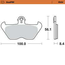 Load image into Gallery viewer, Moto-Master Motorcycle Brake Pads 408701