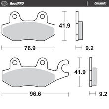 Load image into Gallery viewer, Moto-Master Motorcycle Brake Pads 408904