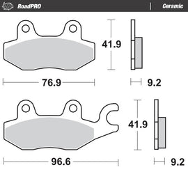 Moto-Master Motorcycle Brake Pads 408904