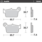 Moto-Master Motorcycle Brake Pads 409104